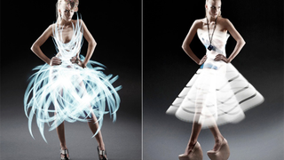 These Girls Are Wearing Nothing But Light